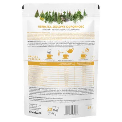 Purella Mieszanka zi� Super Herbs Odporno�� 20 x 1,75 g