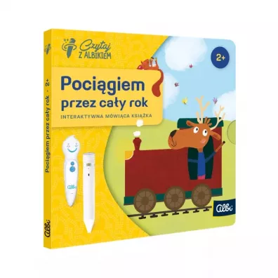 Czytaj z Albikiem. Poci�giem przez ca�y rok