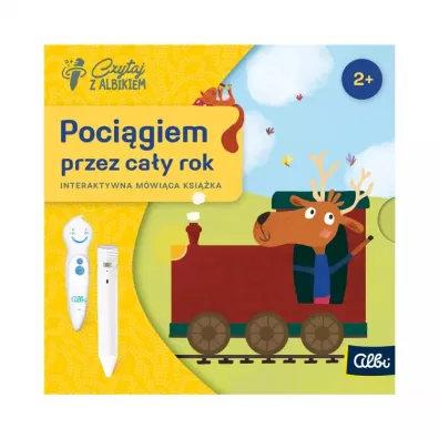 Czytaj z Albikiem. Poci�giem przez ca�y rok