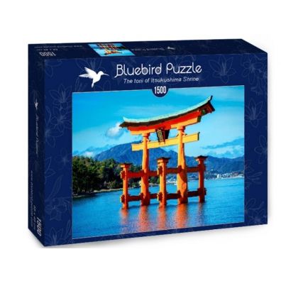 Puzzle 1500 el. The torii of Itsukushima Shrine Bluebird Puzzle