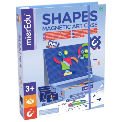 Puzzle magnetyczne Art Case Kszta�ty mierEdu