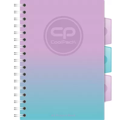 CoolPack Ko�ozeszyt A5 Gradient Blueberry kratka 100 kartek