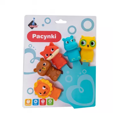 Pacynki na palce zwierz�tka Askato