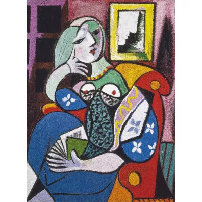 Puzzle 1000 el. Kobieta z ksi��k�, Picasso Piatnik