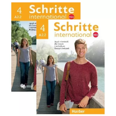 Pakiet: Schritte international Neu 4. A2.2. Podr�cznik i zeszyt �wicze� do j�zyka niemieckiego dla liceum i technikum