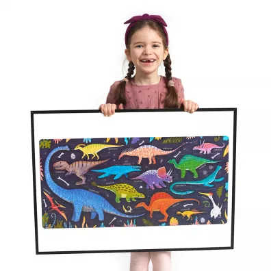 Puzzle 60 el. GRR Dinozaury Bright Junior Media