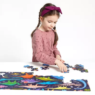 Puzzle 60 el. GRR Dinozaury Bright Junior Media