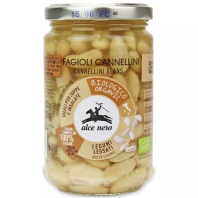 Alce Nero Fasola cannellini w zalewie 300 g Bio