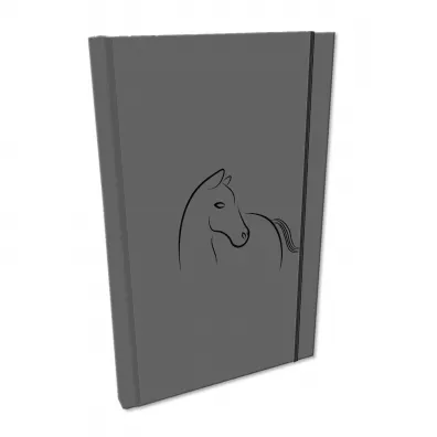 Notes A5 z gumk Soft Touch ko kratka