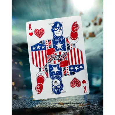 Captain America, karty do gry Theory11