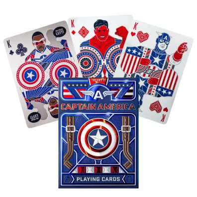Captain America, karty do gry Theory11