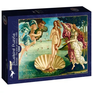 Puzzle 1000 el. Sandro Botticelli, Narodziny Wenus Bluebird Puzzle