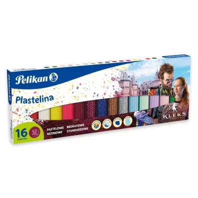 Pelikan Plastelina 16 szt.
