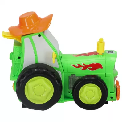 Traktor cignik zdalnie sterowany na pilota RC skaczcy taczcy dwik