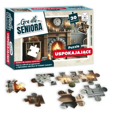 Gra dla Seniora. Puzzle Uspokajaj�ce Kangur