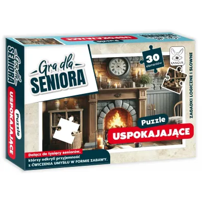 Gra dla Seniora. Puzzle Uspokajaj�ce Kangur