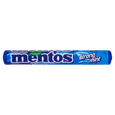 Cukierki do ucia o smaku silnej mity – Mentos Strongmint 37.5 g