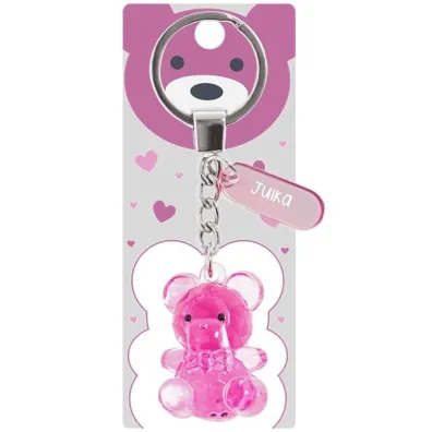 Be-Happy Gifts Brelok mi� z imieniem - Julka