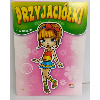 (018) Przyjaci�ki z naklejkami MIX