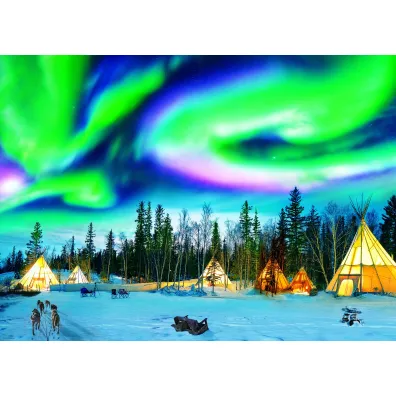 Puzzle 1000 el. Northern Lights Eurographics