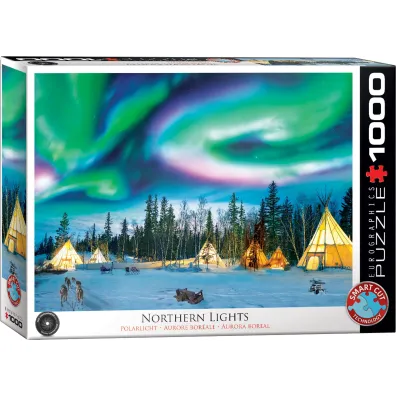 Puzzle 1000 el. Northern Lights Eurographics