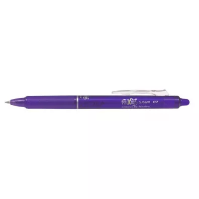 Pilot Pi�ro kulkowe FriXion Clicker fioletowe - Pi�ro Kulkowe Frixion Clicker Fiolet Blr
