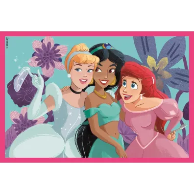 Klocki obrotowe 6 el. Princess