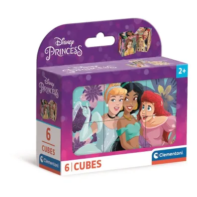 Klocki obrotowe 6 el. Princess