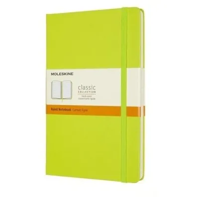 Moleskine Notes Classic L 13x21 linia 240str TW lemon green