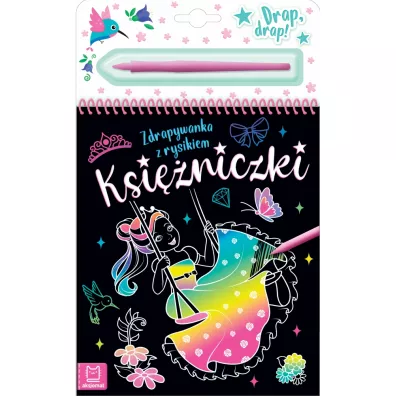Ksiniczki. Zdrapywanka z rysikiem