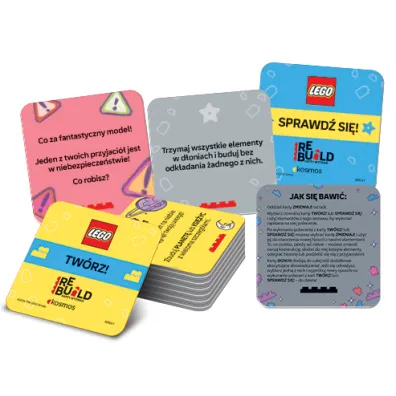Lego Books. Rebuild. Karty Wyzwa�: Kosmos