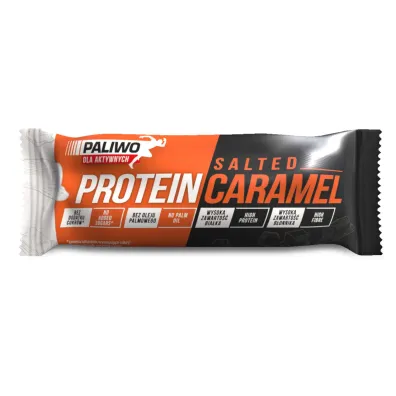 NaturaVena Baton proteinowy s�ony karmel w mlecznej polewie 50 g