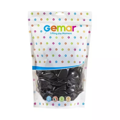 Godan Balony pastelowe czarne 33cm