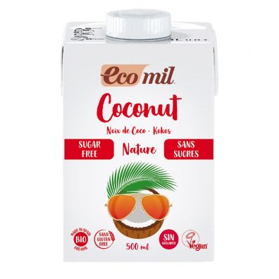 Ecomil Napj kokosowy bez dodatku cukru bezglutenowy 500 ml Bio