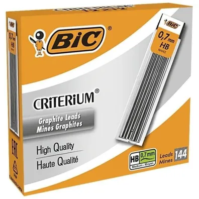 Paczka wk�ady Bic Criterium 0.7mm HB 12szt