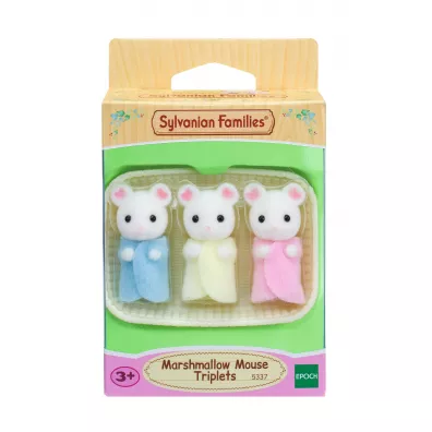 Sylvanian Trojaczki piankowych myszek