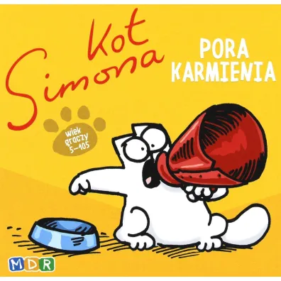 Kot Simona. Pora karmienia