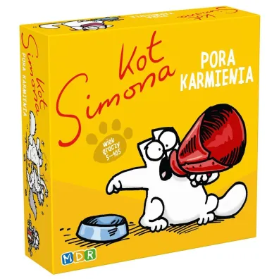 Kot Simona. Pora karmienia