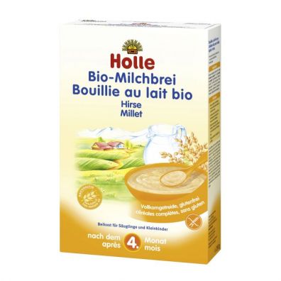 Holle Kasza mleczno-jaglana pełnoziarnista bez glutenu 250 g Bio