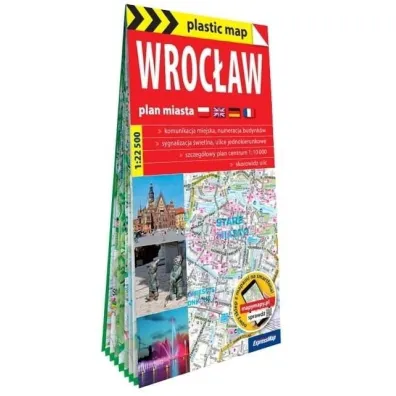 Plastic map Wroc�aw 1:22 500