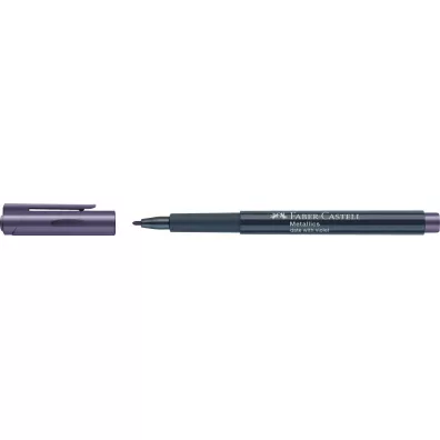 Faber-Castell Pisak metaliczny metallic fioletowy (date with violet)