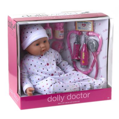 Lalka Bobas. Dolly Doctor 46 cm Dolls World