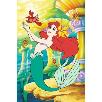 Puzzle 160 el. Ma�a Syrenka Disney Princess Trefl