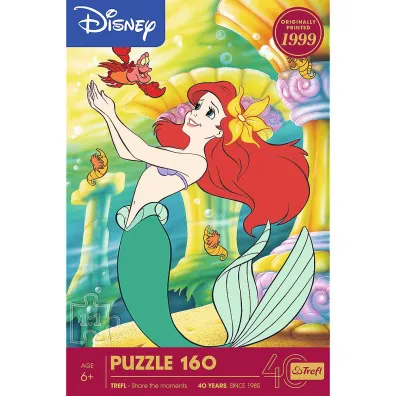 Puzzle 160 el. Ma�a Syrenka Disney Princess Trefl