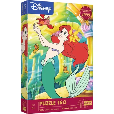 Puzzle 160 el. Ma�a Syrenka Disney Princess Trefl