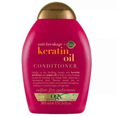 Ogx Od�ywka z olejkiem keratynowym chroni�ca przed �amaniem si� w�os�w 385 ml