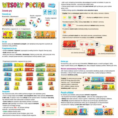 Weso�y poci�g. Gra i puzzle