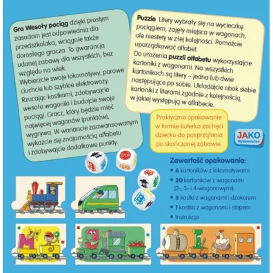 Weso�y poci�g. Gra i puzzle