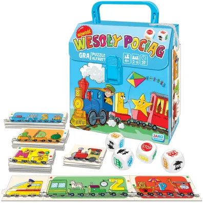 Weso�y poci�g. Gra i puzzle