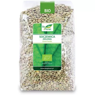 Bio Planet Soczewica zielona 1 kg Bio